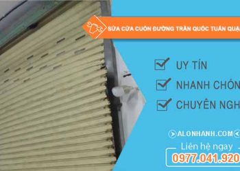 Sửa cửa cuốn đường Trần Quốc Tuấn Gò Vấp