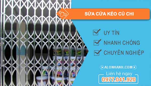 Sửa cửa kéo củ chi