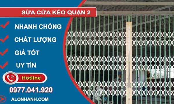 sửa cửa kéo quận 2