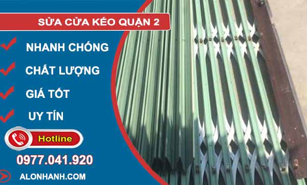 sữa cửa kéo quận 2
