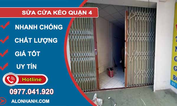 sữa cửa kéo quận 4