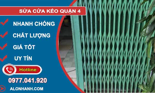 sữa cửa kéo quận 4