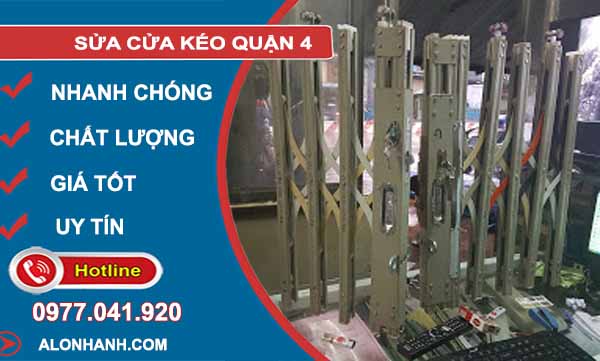sữa cửa kéo quận 4
