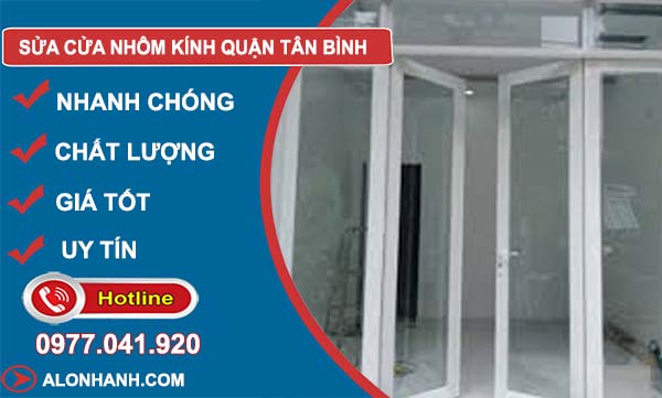 Sửa Cửa Nhôm Kính Quận Tân Bình