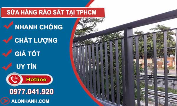 Sửa Hàng Rào Sắt tphcm