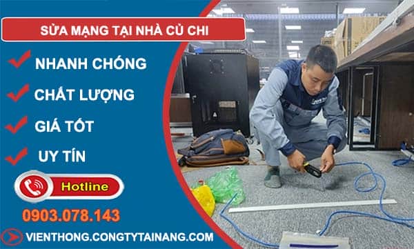 sửa mạng tại nhà củ chi