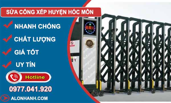 thợ sửa cổng xếp huyện hóc môn
