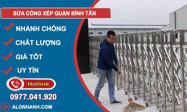 thợ sửa cổng xếp quận bình tân