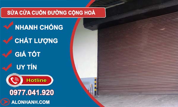 thợ sửa cửa cuốn đường cộng hoà