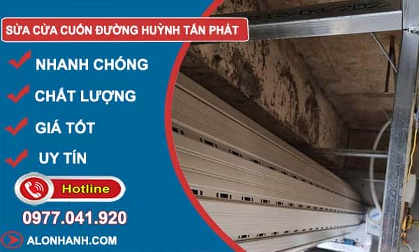 thợ sửa cửa cuốn đường huỳnh tấn phát