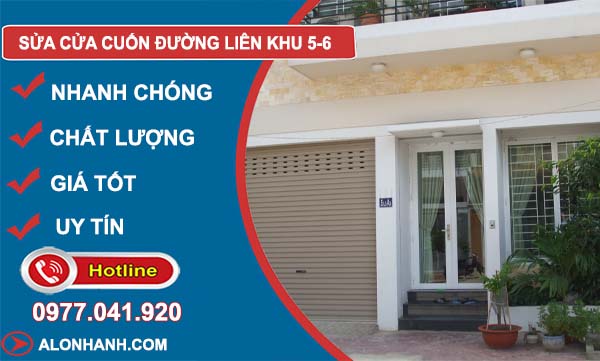 thợ Sửa Cửa Cuốn Đường Liên Khu 5-6 