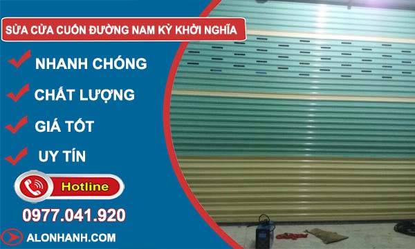 thợ sửa cửa cuốn đường nam kỳ khởi nghĩa