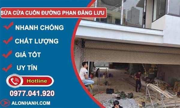 thợ sửa cửa cuốn đường phan đăng lưu