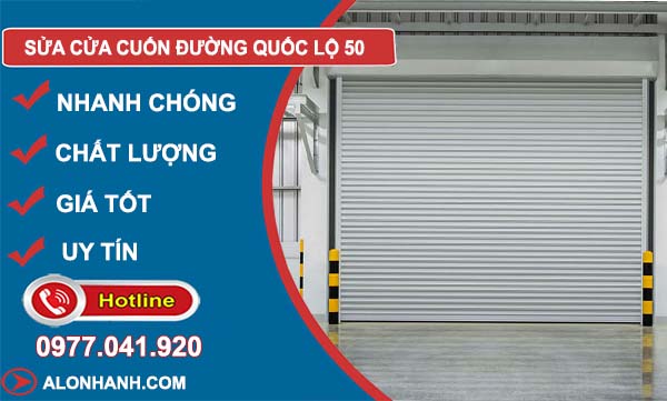 thợ sửa cửa cuốn đường quốc lộ 50