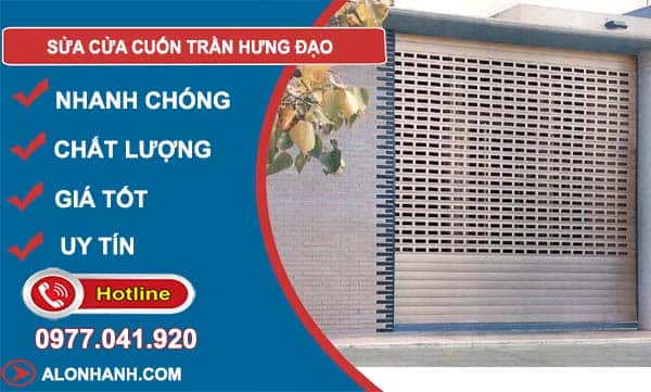 thợ sửa cửa cuốn đường trần hưng đạo