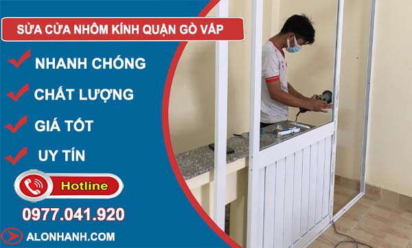 thợ sửa cửa nhôm kính quận gò vấp