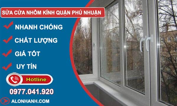 thợ sửa cửa nhôm kính quận phú nhuận