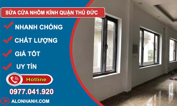 thợ sửa cửa nhôm kính quận thủ đức