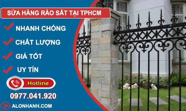 thợ Sửa Hàng Rào Sắt tại tphcm