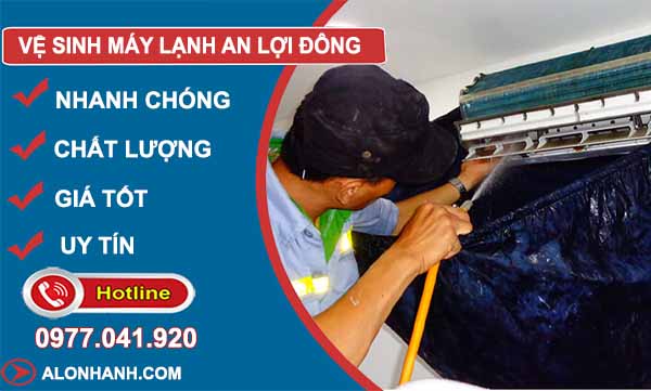thợ vệ sinh máy lạnh an lợi đông