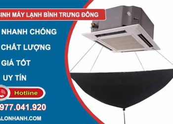 thợ vệ sinh máy lạnh bình trưng đông