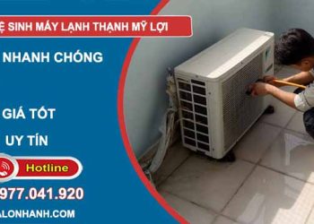 thợ vệ sinh máy lạnh thạnh mỹ lợi