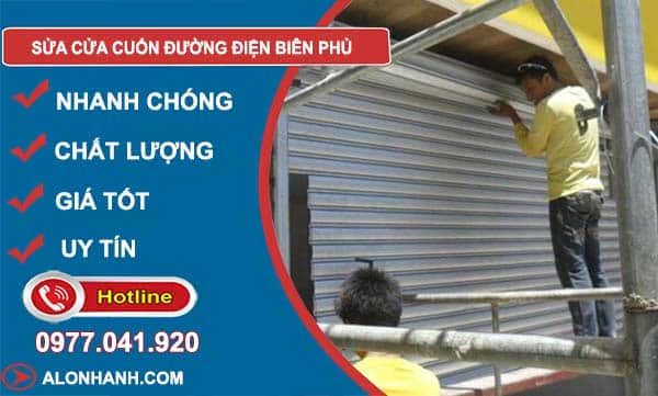 dịch vụ sửa cửa cuốn đường điện biên phủ