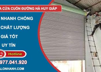 dịch vụ sửa cửa cuốn đường hà huy giáp
