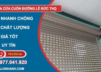dịch vụ sửa cửa cuốn đường lê đức thọ