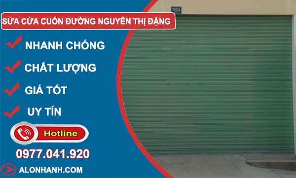 dịch vụ sửa cửa cuốn đường nguyễn thị đặng