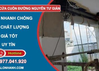 thợ sửa cửa cuốn đường nguyễn tư giản