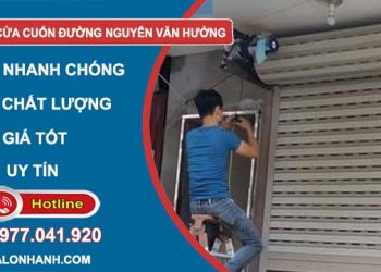 dịch vụ sửa cửa cuốn đường nguyễn văn hưởng