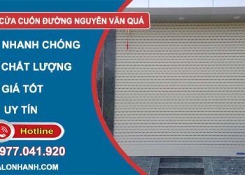 dịch vụ sửa cửa cuốn đường nguyễn văn quá