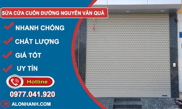 dịch vụ sửa cửa cuốn đường nguyễn văn quá