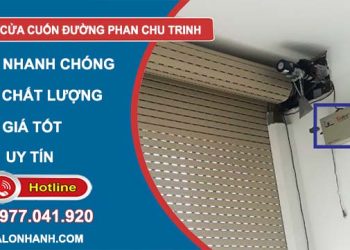 dịch vụ sửa cửa cuốn đường phan chu trinh
