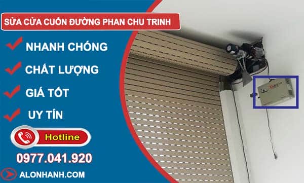 dịch vụ sửa cửa cuốn đường phan chu trinh