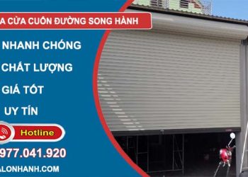 dịch vụ sửa cửa cuốn đường song hành