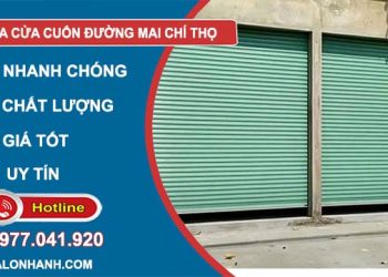 dịch vụ sửa cửa cuốn mai chí thọ