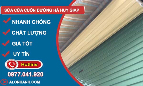sửa cửa cuốn đường hà huy giáp