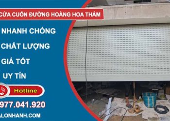 sửa cửa cuốn đường hoàng hoa thám