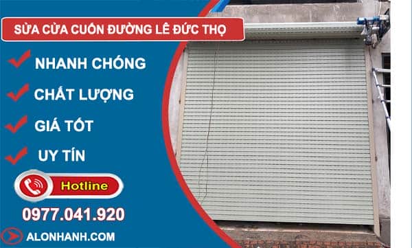 sửa cửa cuốn đường lê đức thọ