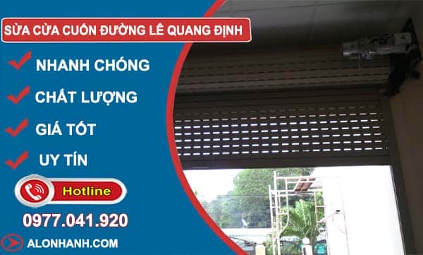 sửa cửa cuốn đường lê quang định