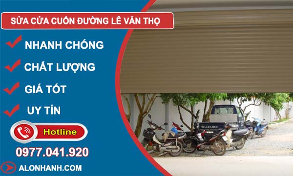 sửa cửa cuốn đường lê văn thọ