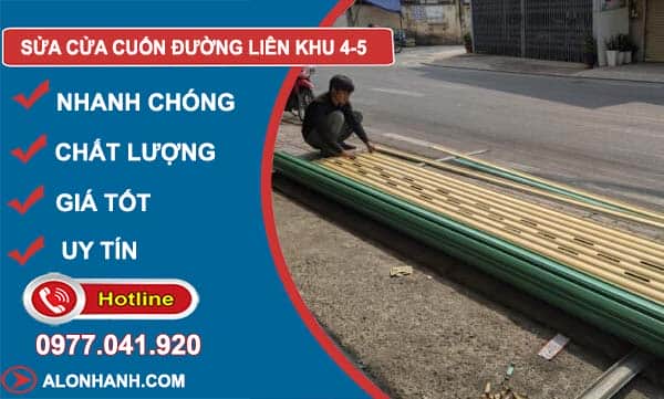 sửa cửa cuốn đường liên khu 4-5