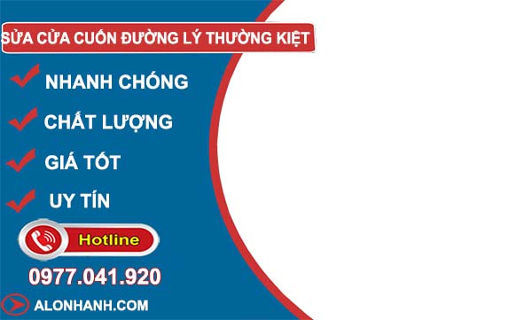 sửa cửa cuốn đường lý thường kiệt