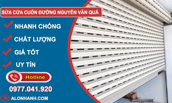 sửa cửa cuốn đường nguyễn văn quá