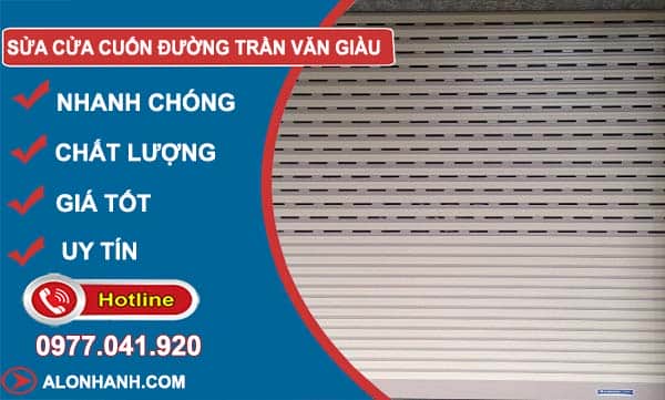 Sửa Cửa Cuốn Đường Trần Văn Giàu