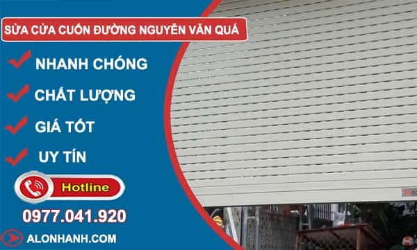 thợ sửa cửa cuốn đường nguyễn văn quá