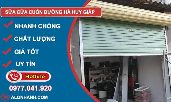 thợ sửa cửa cuốn đường hà huy giáp