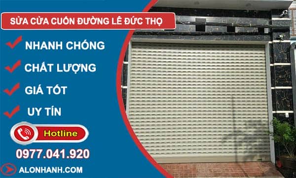 thợ sửa cửa cuốn đường lê đức thọ